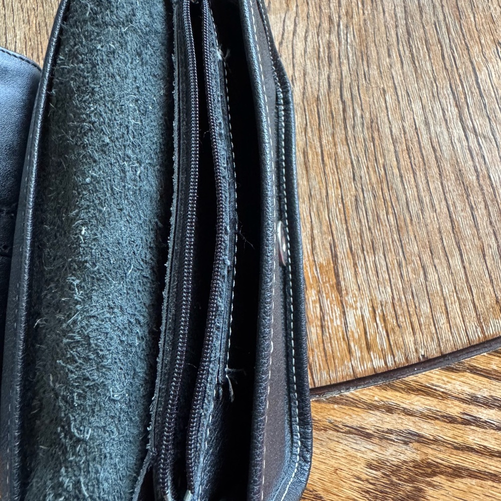Harley-Davidson Black Leather Clutch - Picture 4 of 6